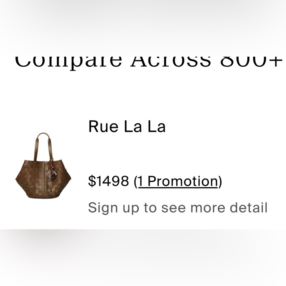 Tory Burch Sete Woven Tote Bag In Cold Brew 
Priced to sell